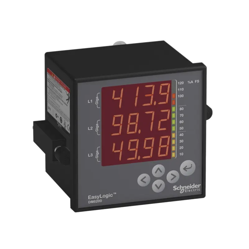 پاورمتر اشنایدر DM6000 نمایشگر LED