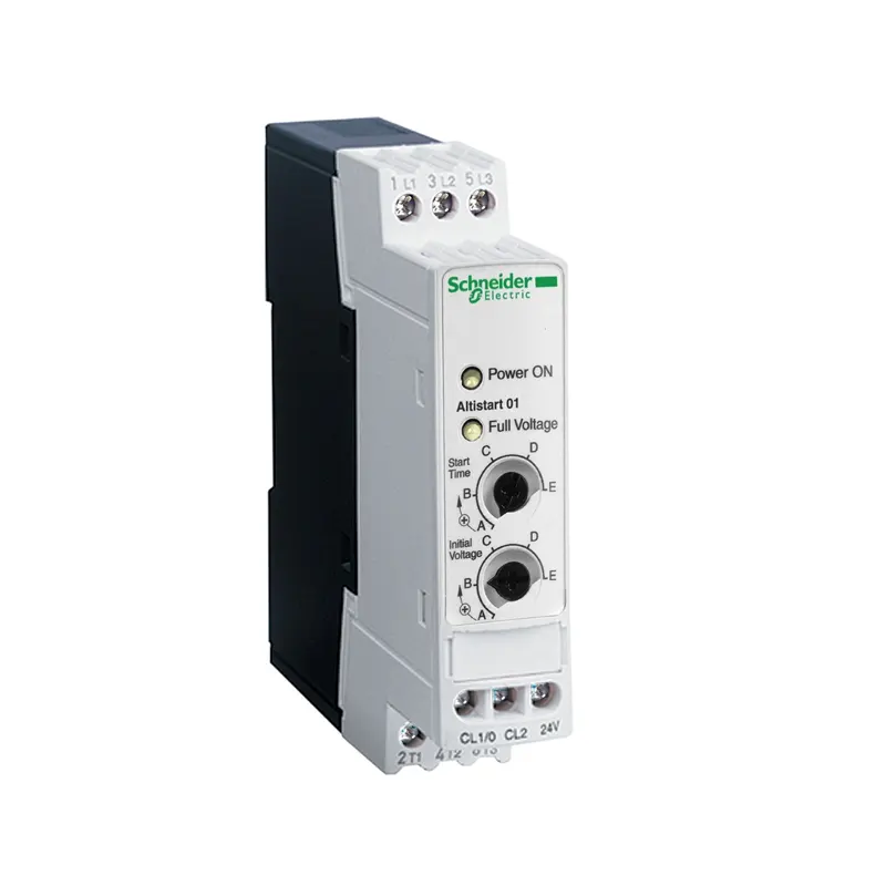 سافت استارتر اشنایدر 0.37kW 3A تک فاز - سه فازATS01N103FT