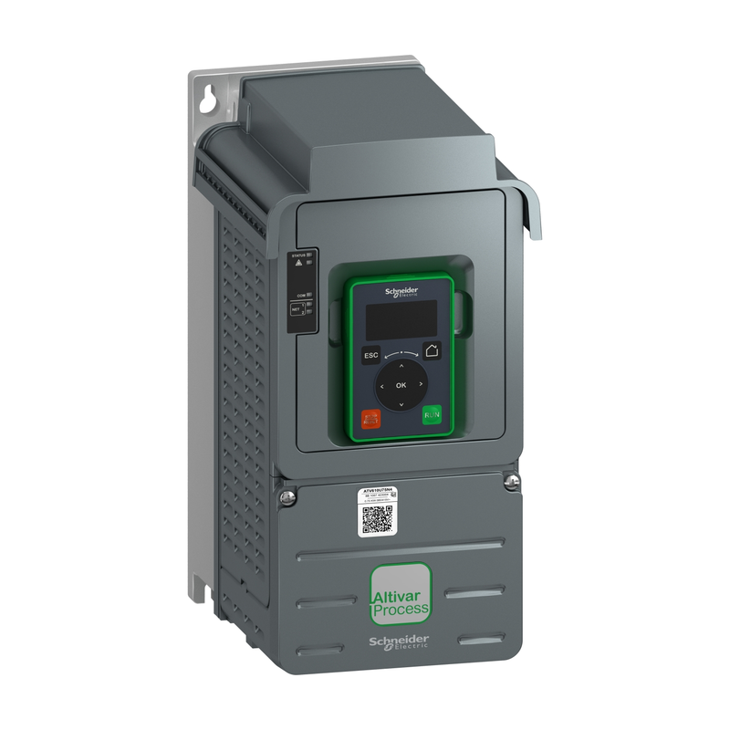 ATV610U75N4 - variable speed drive ATV610. 7.5 kW 10HP. Industrial Automation and Control Variable Speed Drives and Soft Starters Low Voltage AC Process Drives اینورتر اشنایدر سه فاز 7.5 کيلووات ATV610U75N4