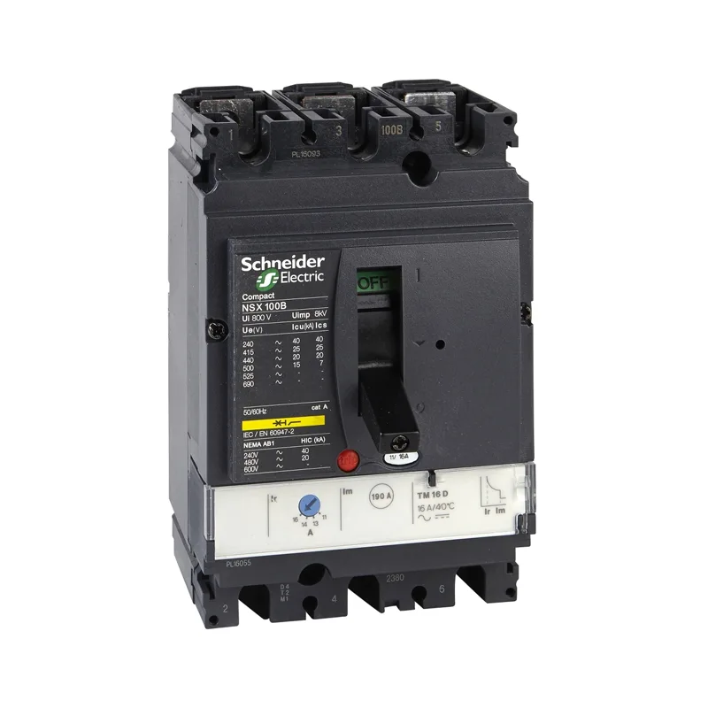 کلید اتوماتیک 32 آمپر اشنایدر سه پل 70kA حفاظتLV429675 TM-D